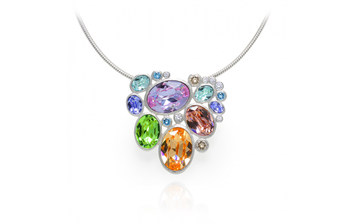 Ogrlica Aurora - Swarovski kristal
